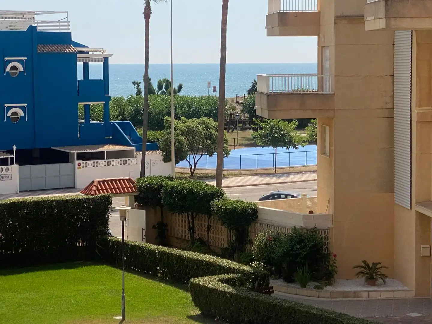 Vista exterior de Apartamento en venta en Xeraco con Trastero, Amueblado y Balcón