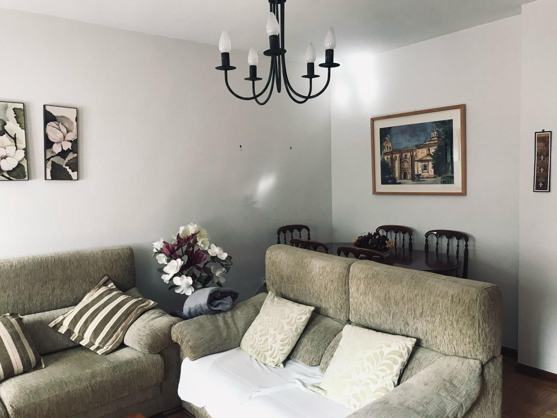 Living room of Flat for sale in Guadalajara Capital  with Air Conditioner and Heating