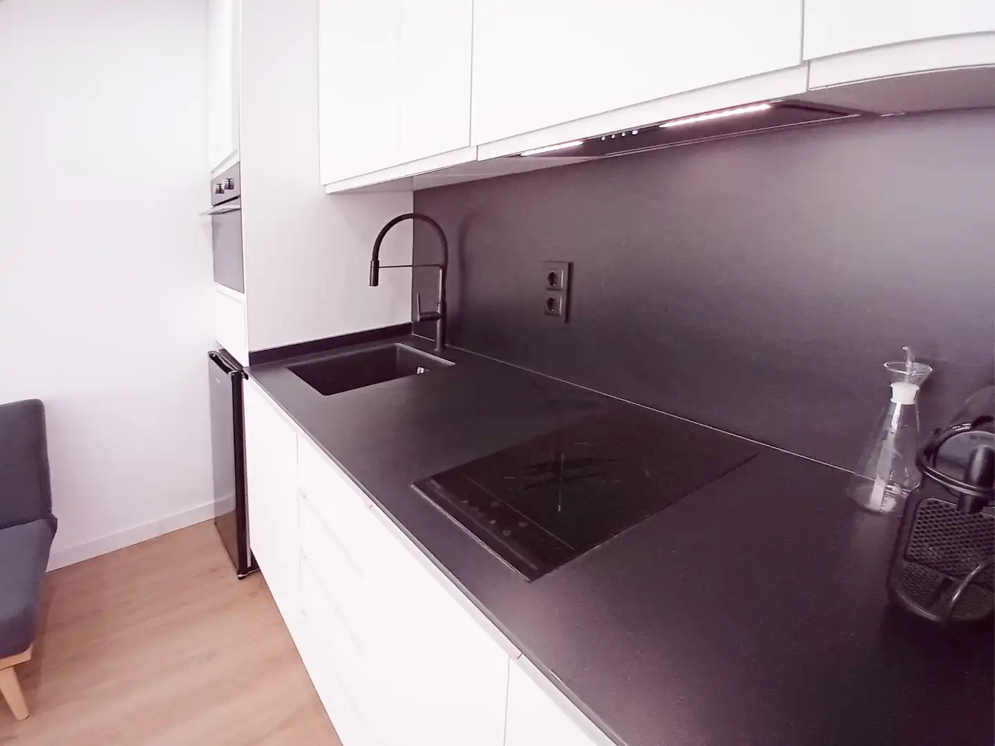 Cocina de Piso en venta en Castelldefels con Calefacción, Parquet y Amueblado