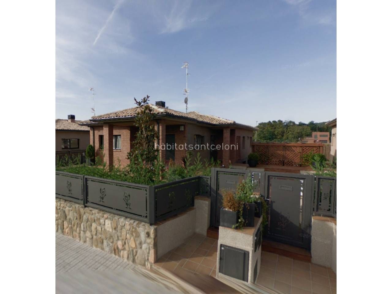 Vista exterior de Casa o xalet en venda en Sant Esteve de Palautordera amb Jardí privat