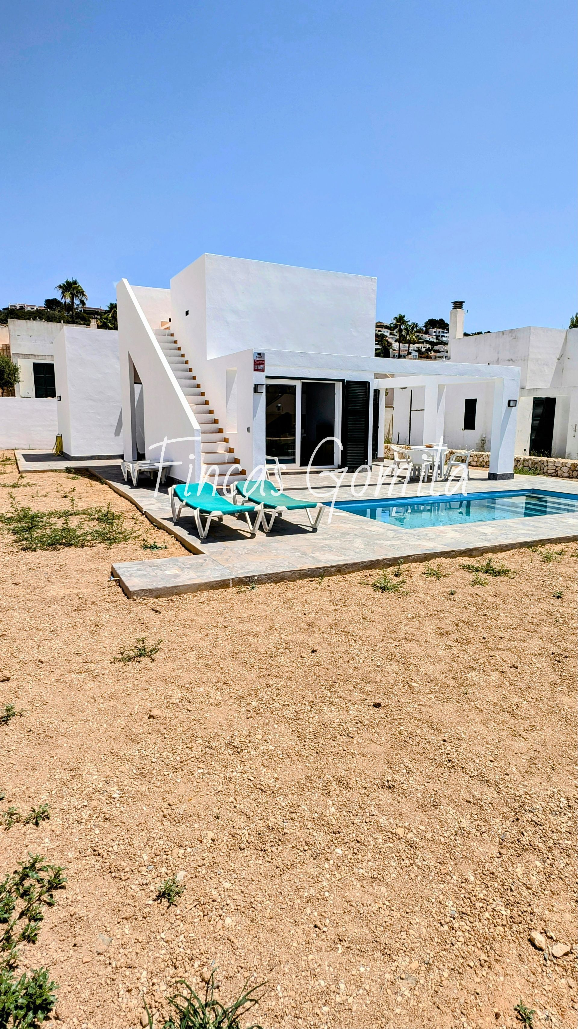 Swimming pool of House or chalet for sale in Alaior  with Air Conditioner, Heating and Private garden