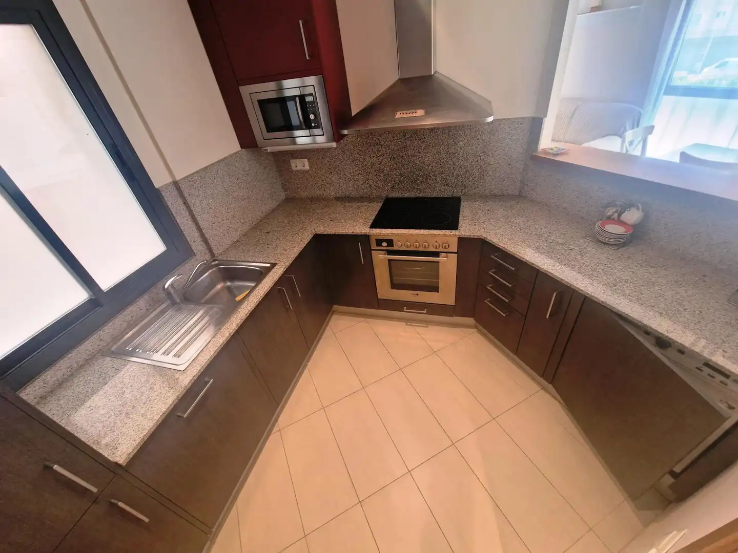Kitchen of Flat for sale in Cambrils  with Air Conditioner, Furnished and Community pool