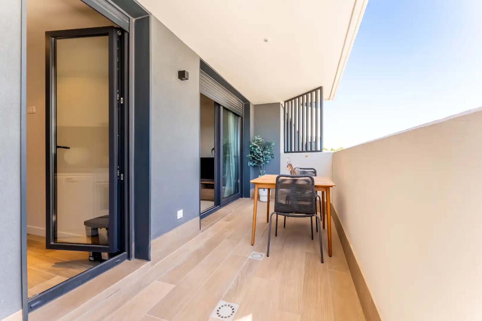 Terraza de Piso de alquiler en Valdemoro con Aire acondicionado, Calefacción y Trastero