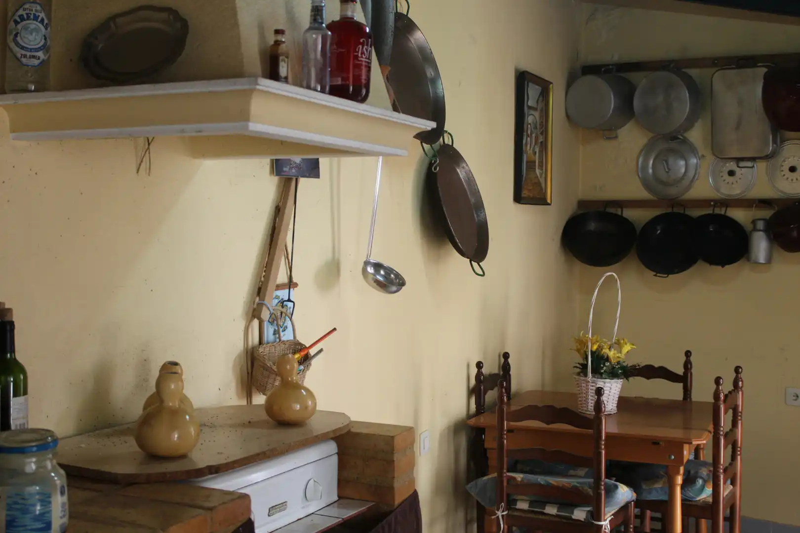 Cocina de Casa o chalet en venta en Arroyomolinos de León con Aire acondicionado, Jardín privado y Terraza