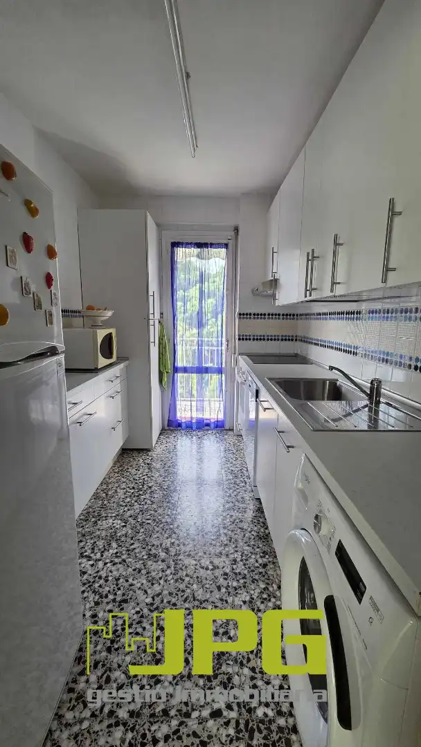 Kitchen of Flat for sale in El Campello  with Air Conditioner, Terrace and Furnished