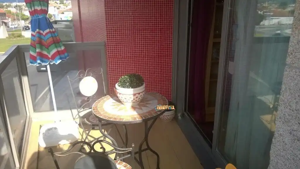Balcony of Flat for sale in Baiona  with Heating and Balcony