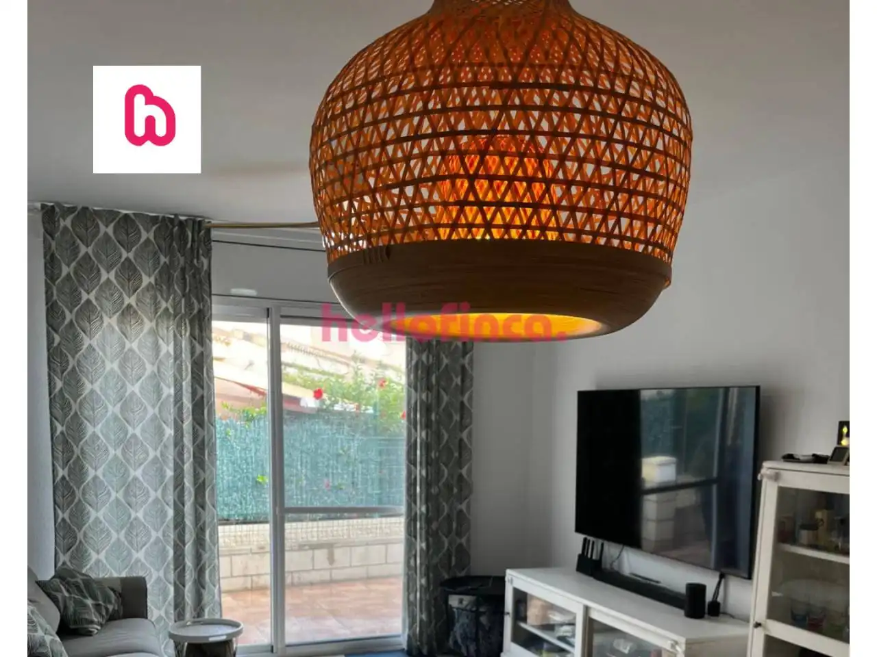 Sala de estar de Casa adosada en venta en Mont-roig del Camp con Aire acondicionado, Calefacción y Terraza