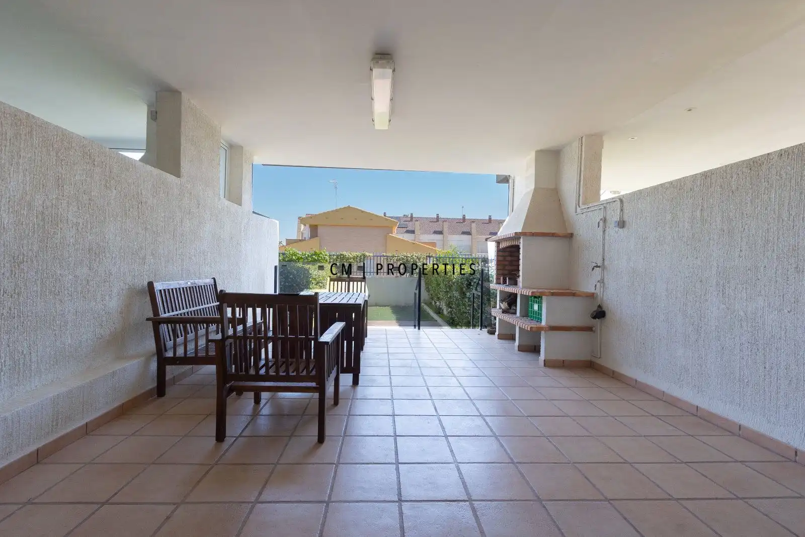 Terrassa de Casa adosada en venda en Sagunto / Sagunt amb Aire condicionat, Calefacció i Terrassa