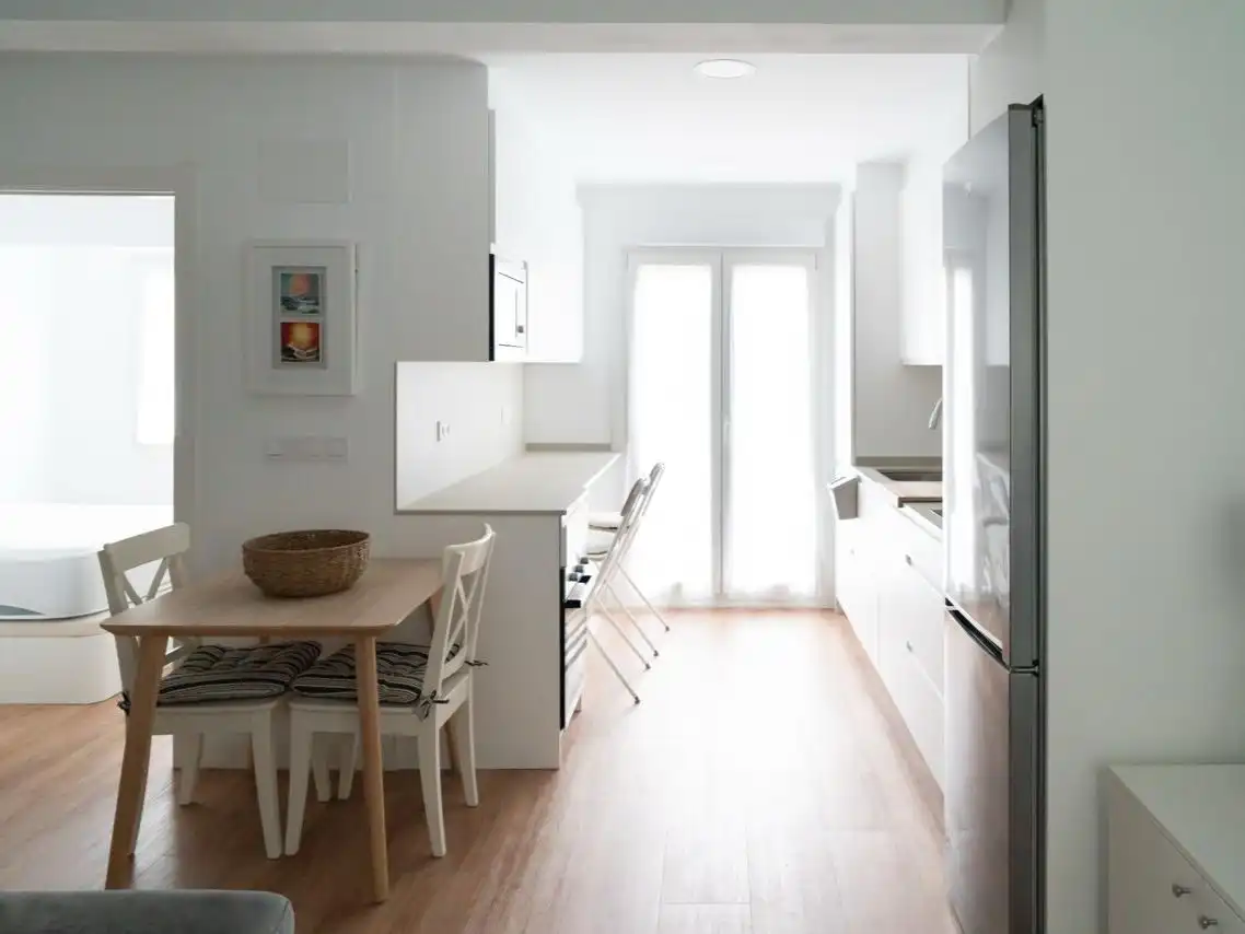 Kitchen of Flat for sale in Centro - Mendibil - Santiago