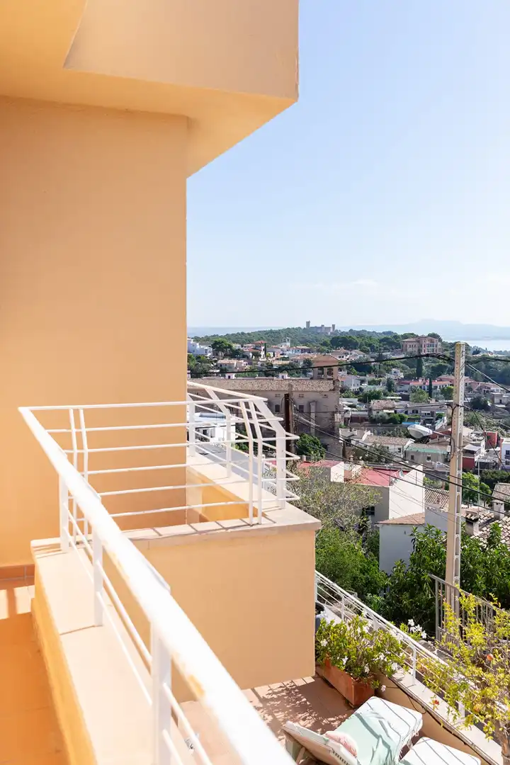 Terrassa de Casa adosada en venda en  Palma de Mallorca amb Aire condicionat, Jardí privat i Terrassa