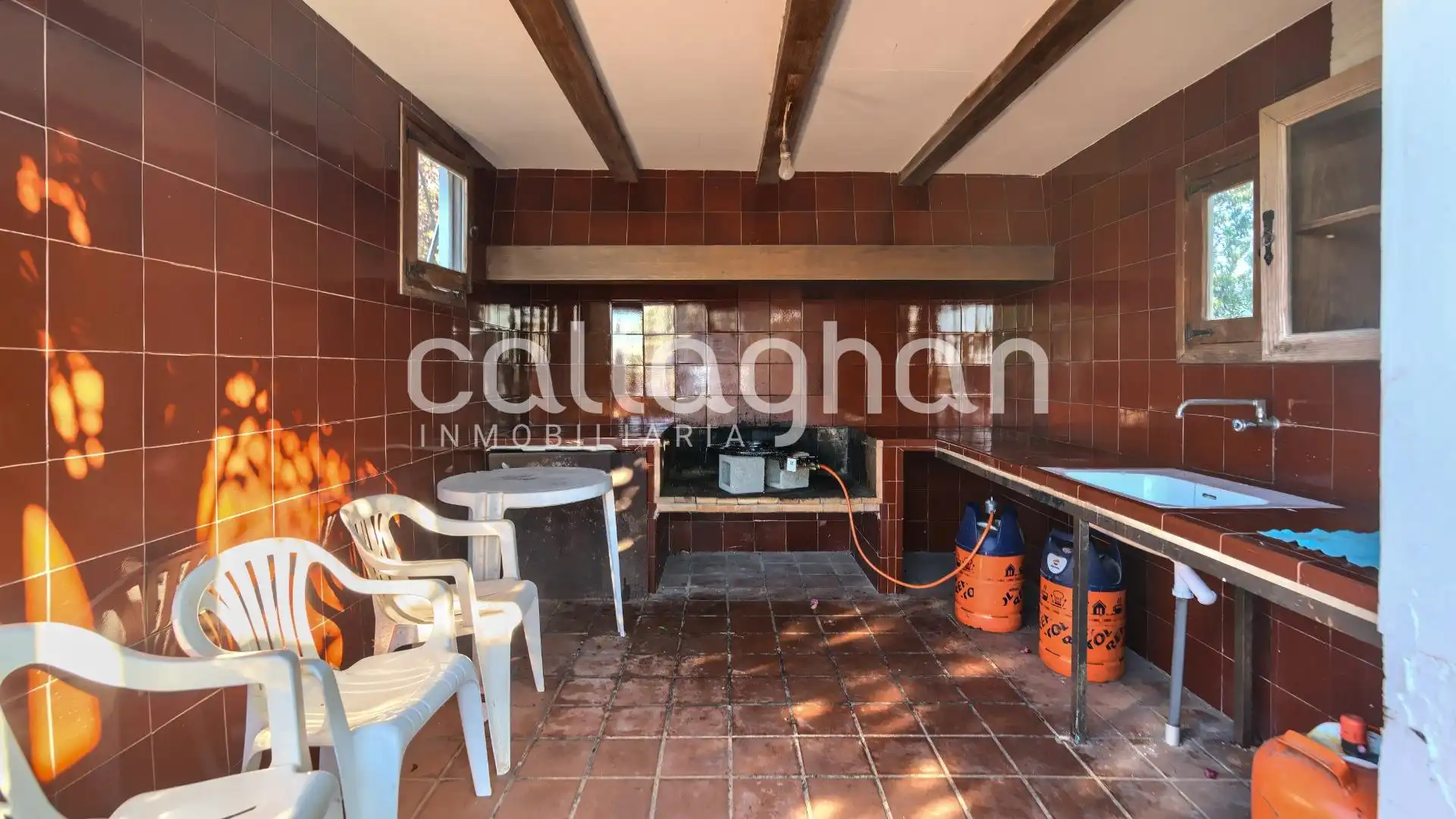 Jardín de Casa o chalet en venta en Alzira con Aire acondicionado, Calefacción y Jardín privado
