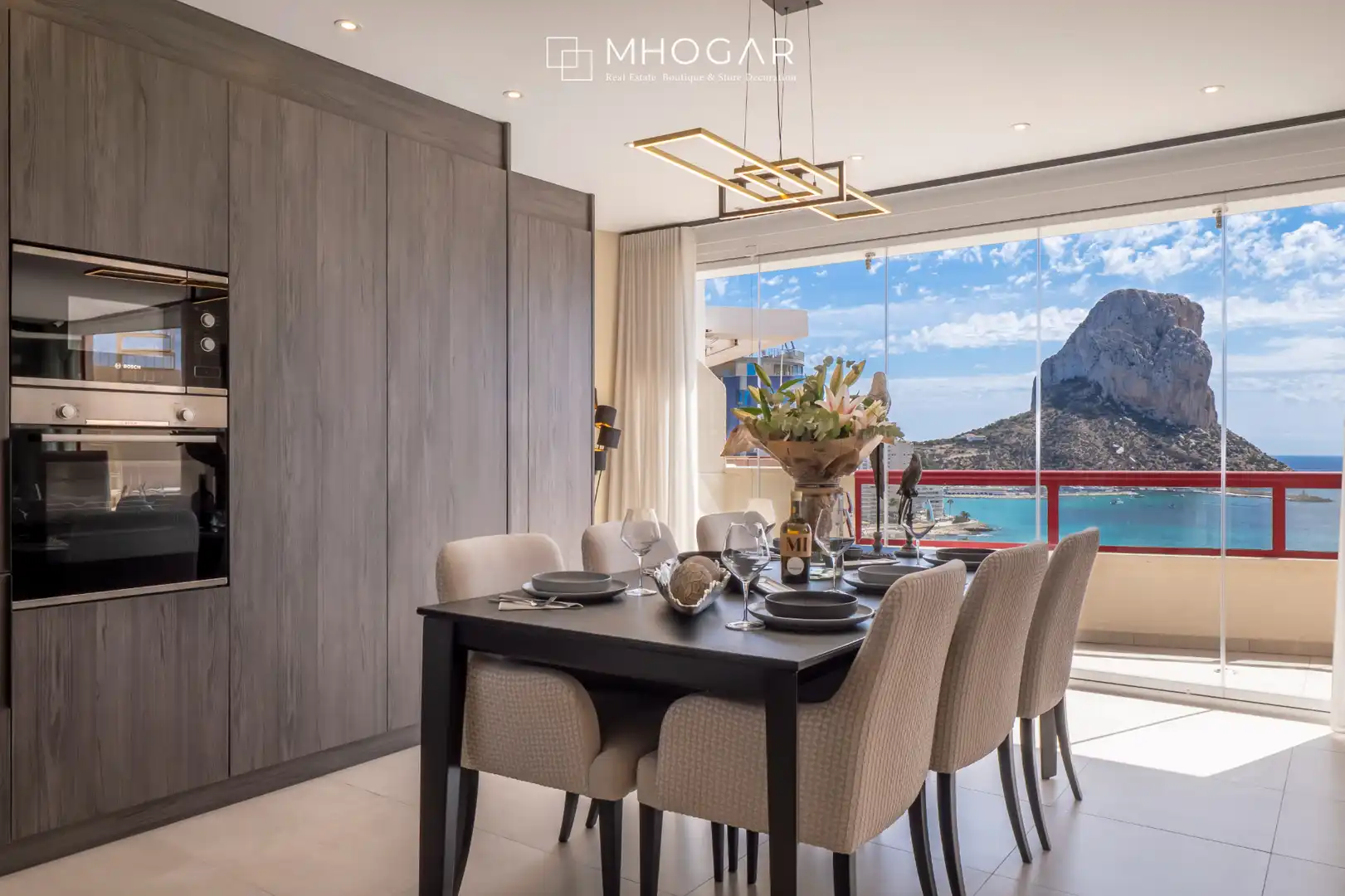 Comedor de Ático en venta en Calpe / Calp con Aire acondicionado, Calefacción y Terraza