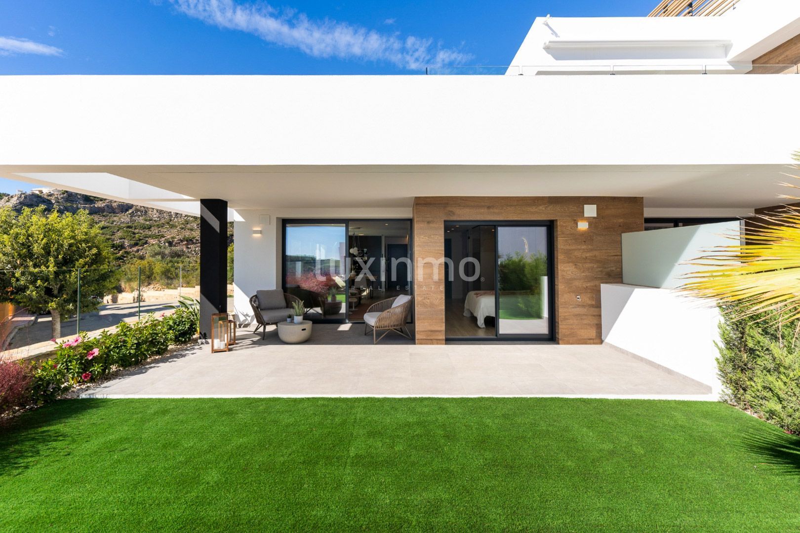 Terraza de Dúplex en venta en Benitachell / El Poble Nou de Benitatxell con Aire acondicionado, Calefacción y Jardín privado