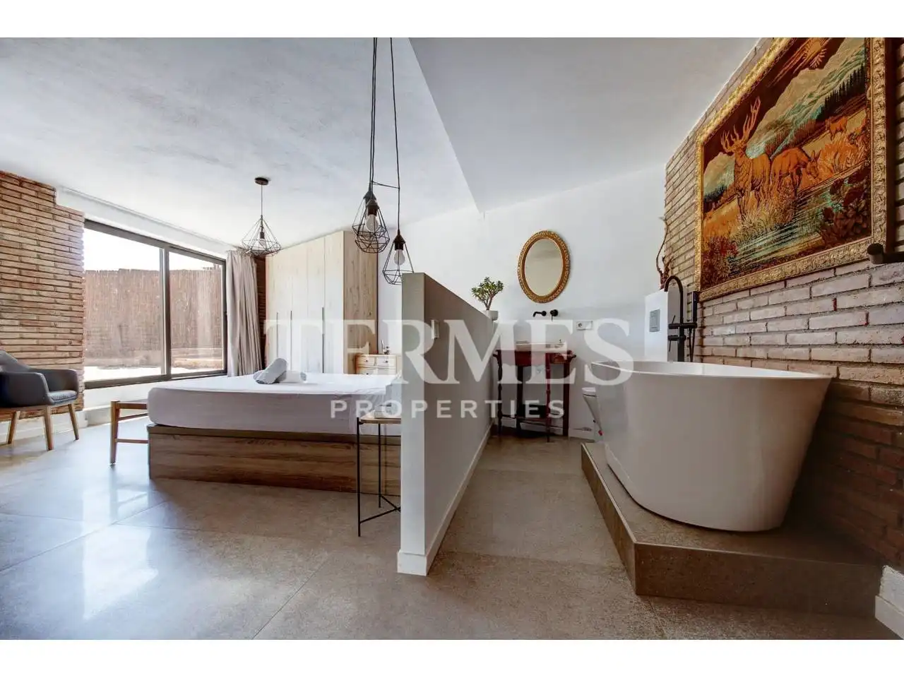 Bedroom of Houses for rent in Gavà  with Air Conditioner, Heating and Private garden