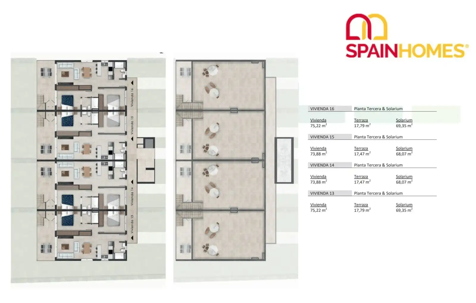 Apartamento con terraza en venta en Condado de Alhama, imagen 21