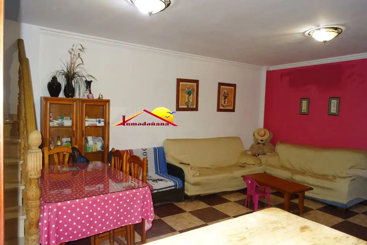 Sala de estar de Casa adosada en venta en Almonte