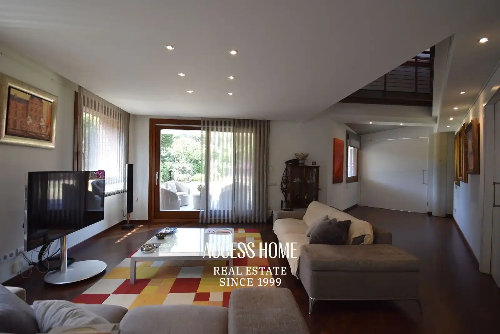 Sala de estar de Casa o chalet en venta en Cabrera de Mar con Aire acondicionado, Calefacción y Alarma