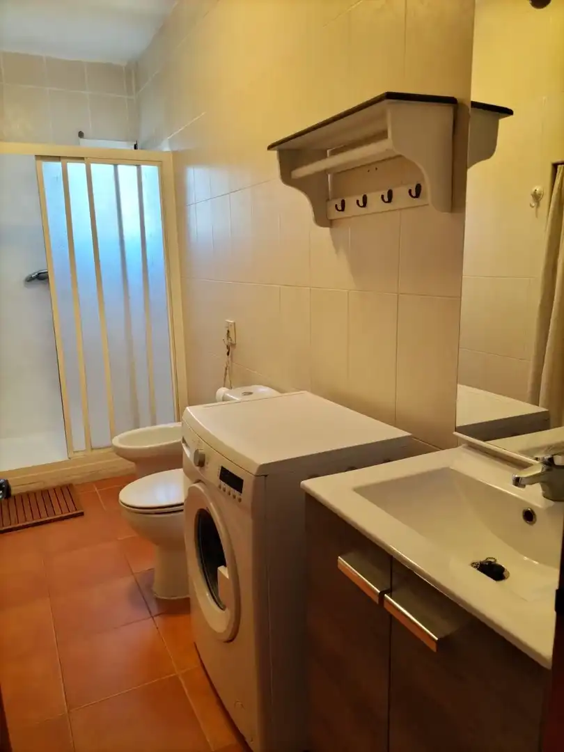 Badezimmer von Country house zur Miete in Málaga mit Klimaanlage