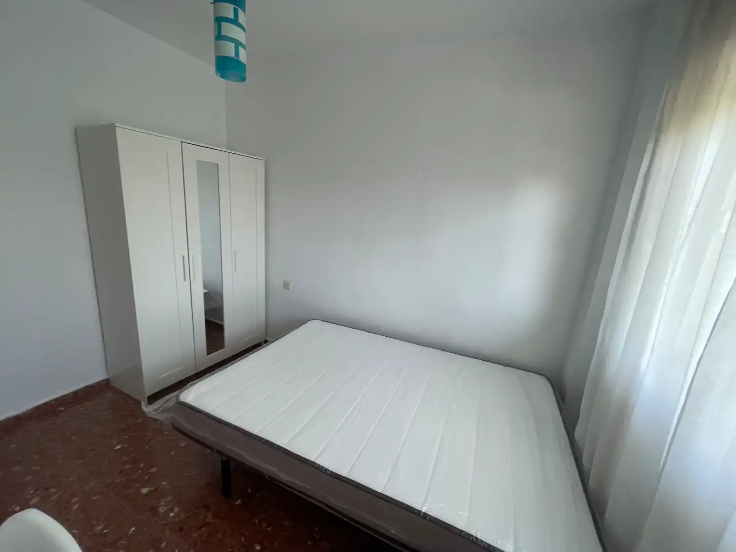 Bedroom of Flat for rent in Almendralejo  with Air Conditioner, Furnished and Washing machine