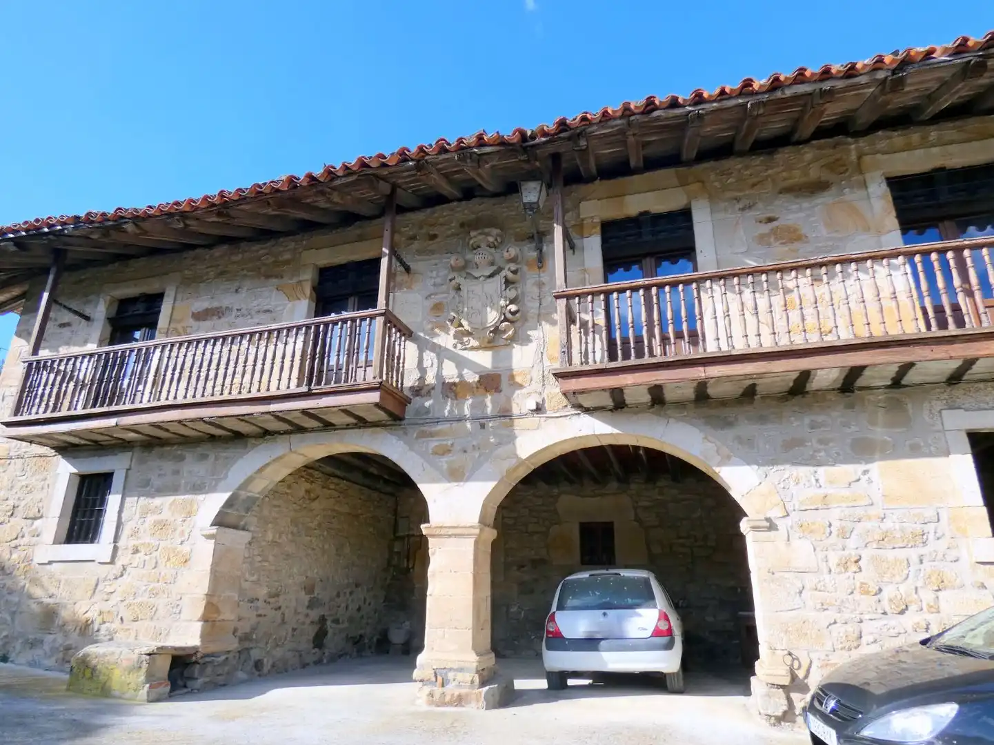 Vista exterior de Finca rústica en venta en Aramaio con Calefacción, Amueblado y Balcón