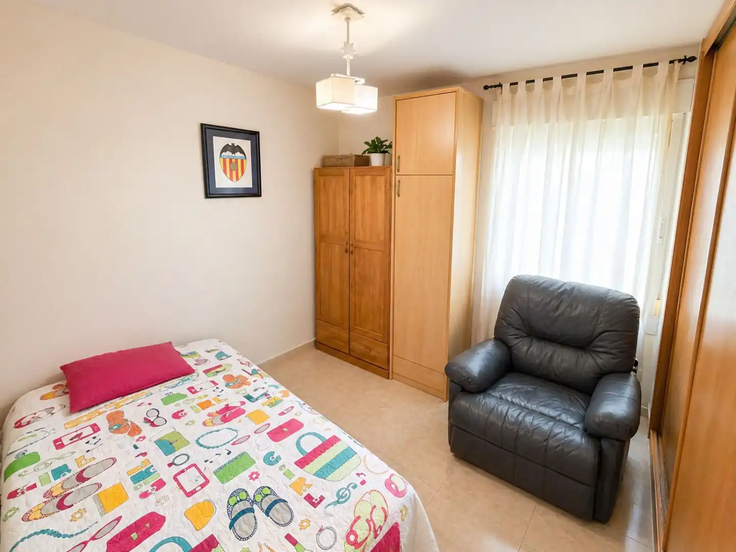 Bedroom of Flat for sale in Enguera  with Balcony
