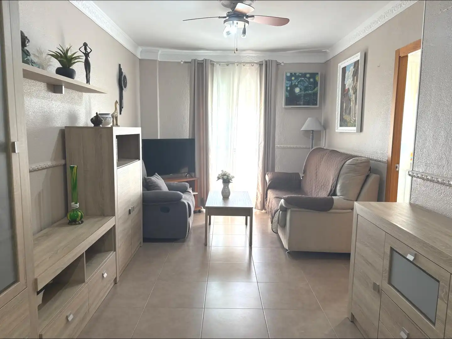 Sala d'estar de Pis en venda en Barbate amb Aire condicionat, Traster i Moblat