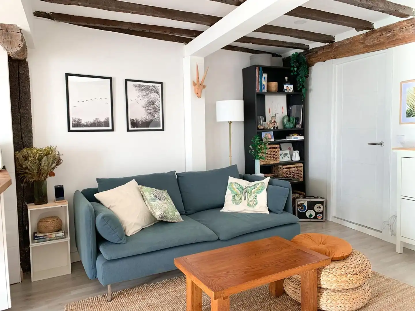 Sala de estar de Piso en venta en Santander con Terraza, Amueblado y Balcón