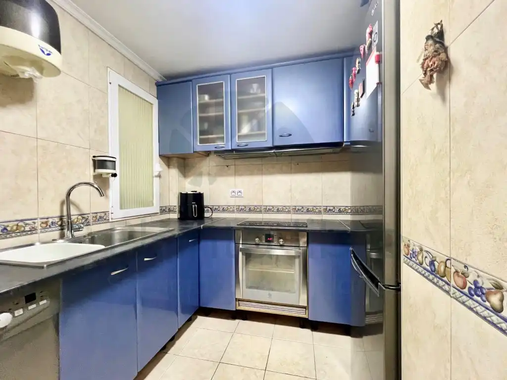 Kitchen of Flat for sale in  Logroño  with Air Conditioner, Heating and Terrace