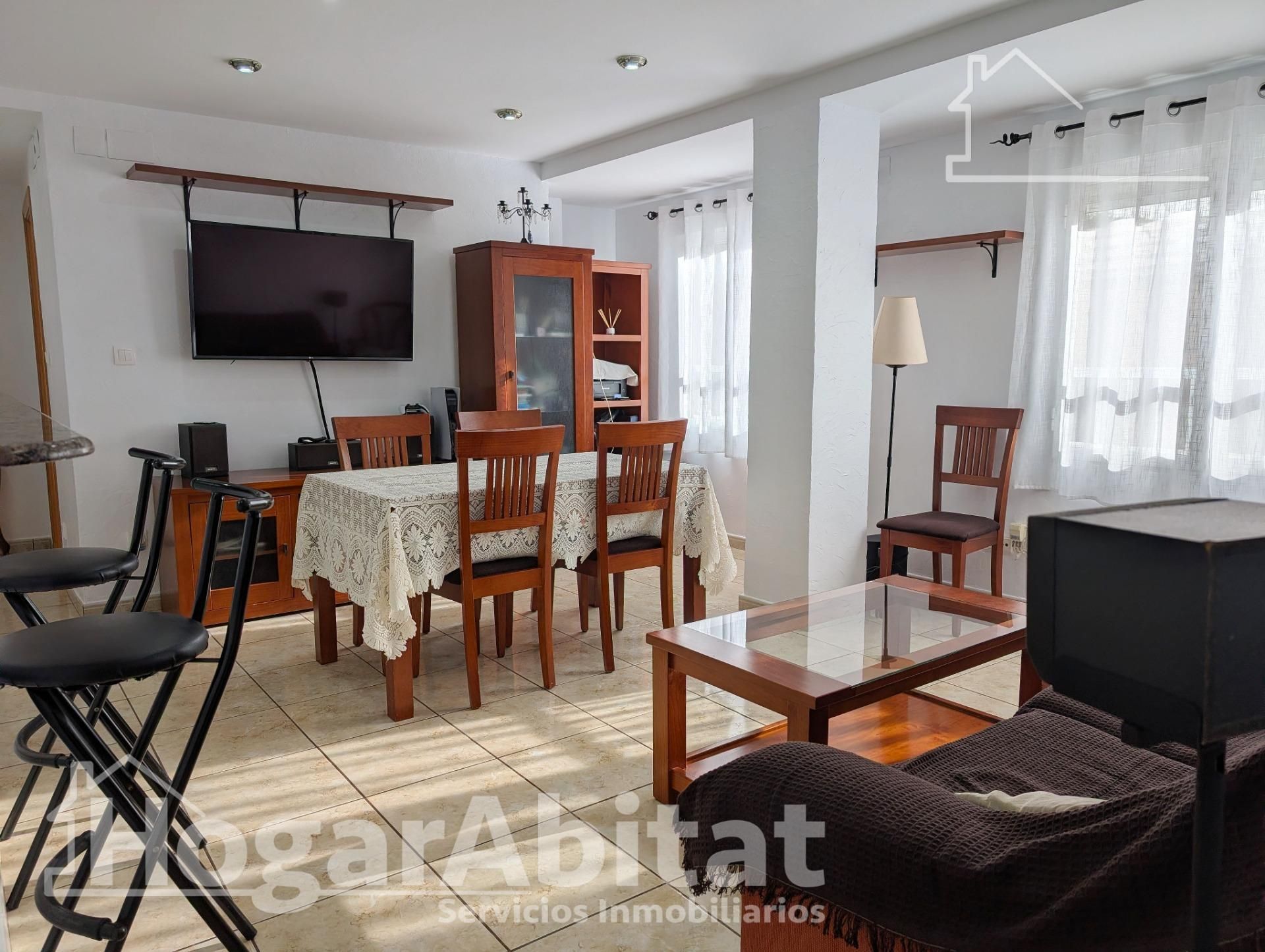 Living room of Flat for sale in Santa Pola  with Air Conditioner, Balcony and Alarm
