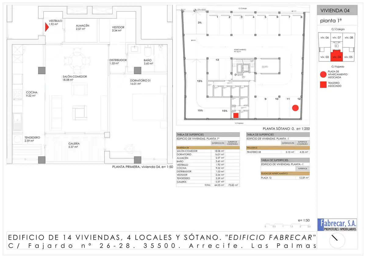 Piso en venta en Arrecife con Terraza y Trastero
