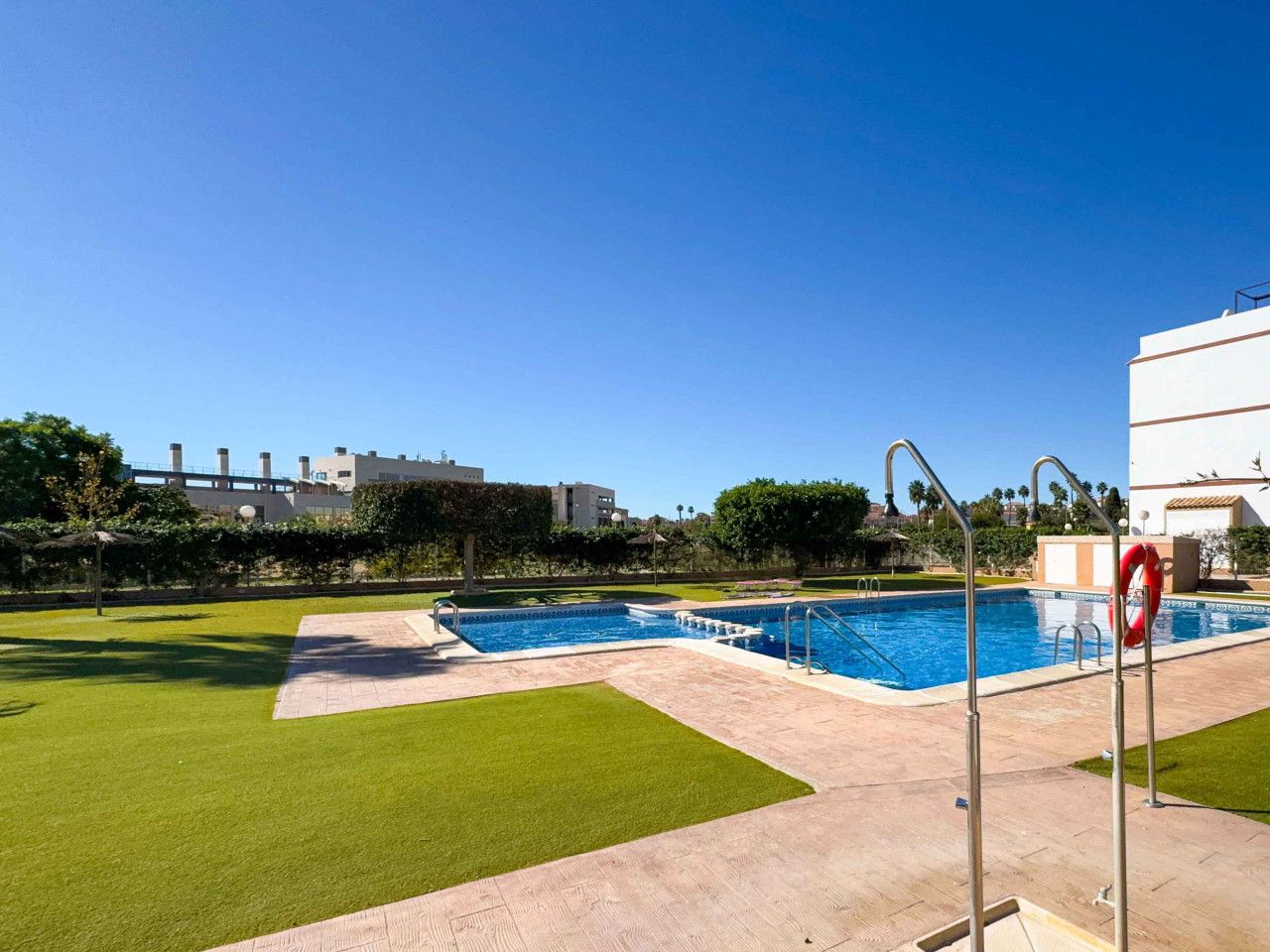 Swimming pool of Apartment for sale in Orihuela  with Heating, Private garden and Terrace