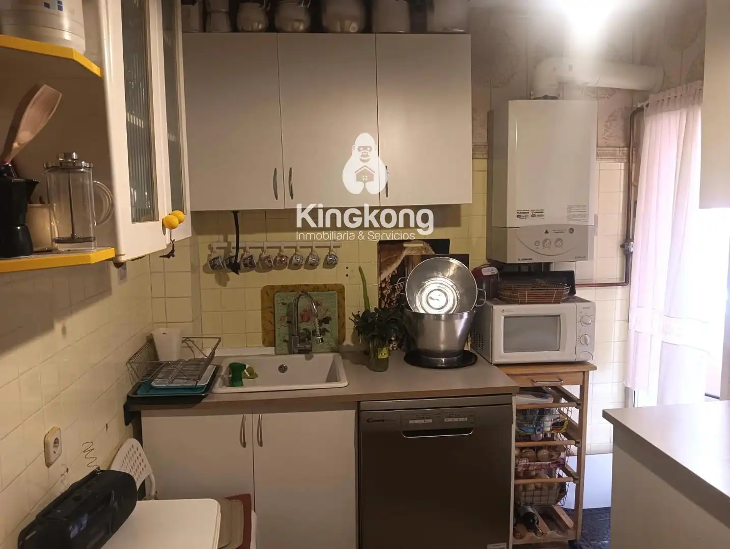 Cocina de Piso en venta en Alcobendas con Calefacción, Terraza y Amueblado