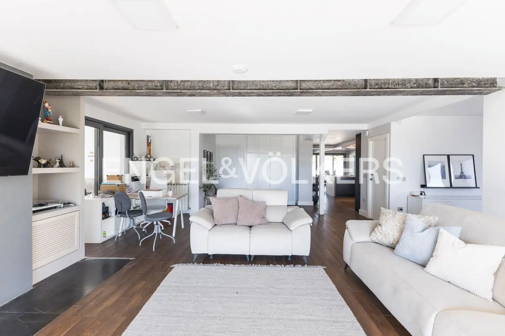 Sala de estar de Casa o chalet en venta en Paracuellos de Jarama con Aire acondicionado, Calefacción y Jardín privado