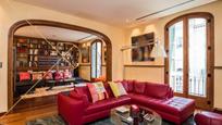 Living room of Attic for sale in  Barcelona Capital  with Air Conditioner, Heating and Terrace