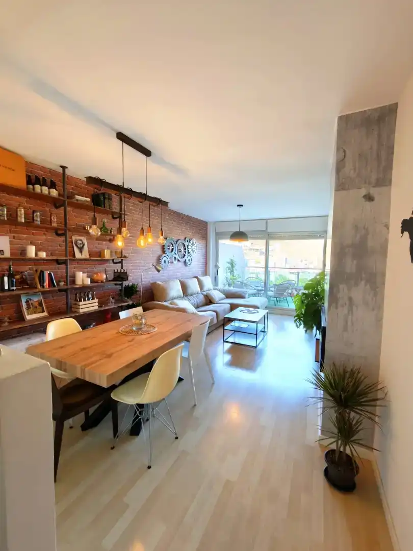 Sala de estar de Dúplex en venta en Roquetas de Mar