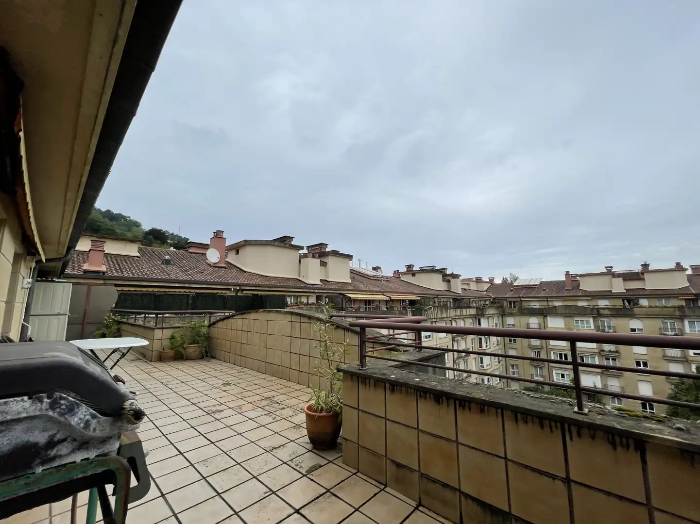 Terrassa de Pis de lloguer en Donostia - San Sebastián  amb Calefacció, Jardí privat i Terrassa