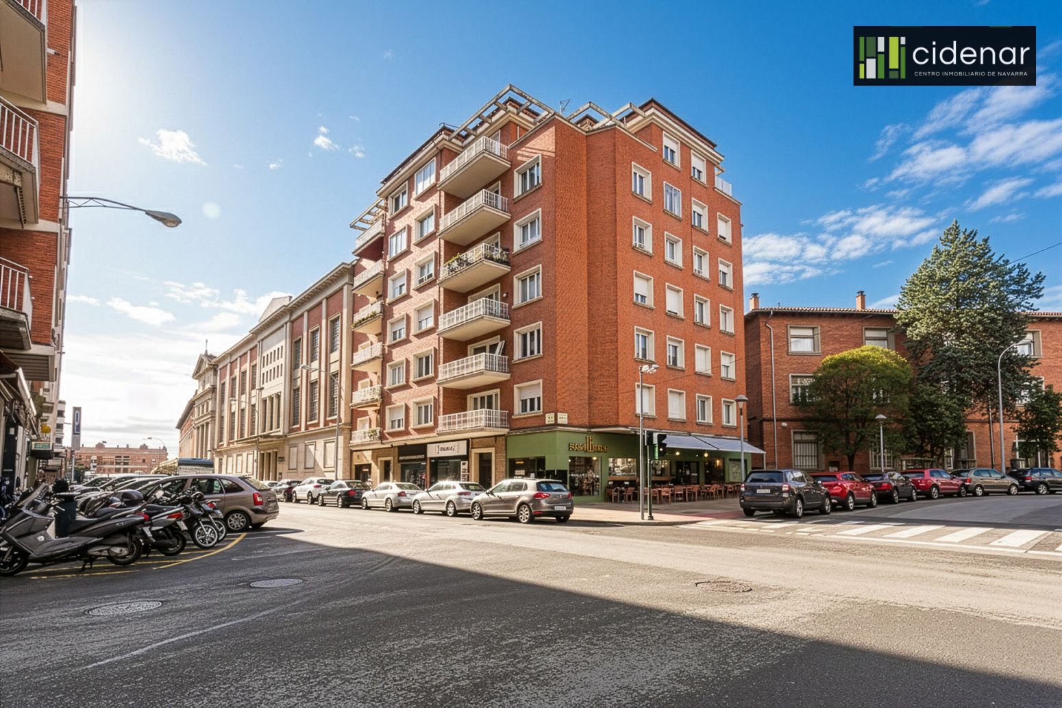 Exterior view of Flat for sale in  Pamplona / Iruña  with Heating, Terrace and Storage room