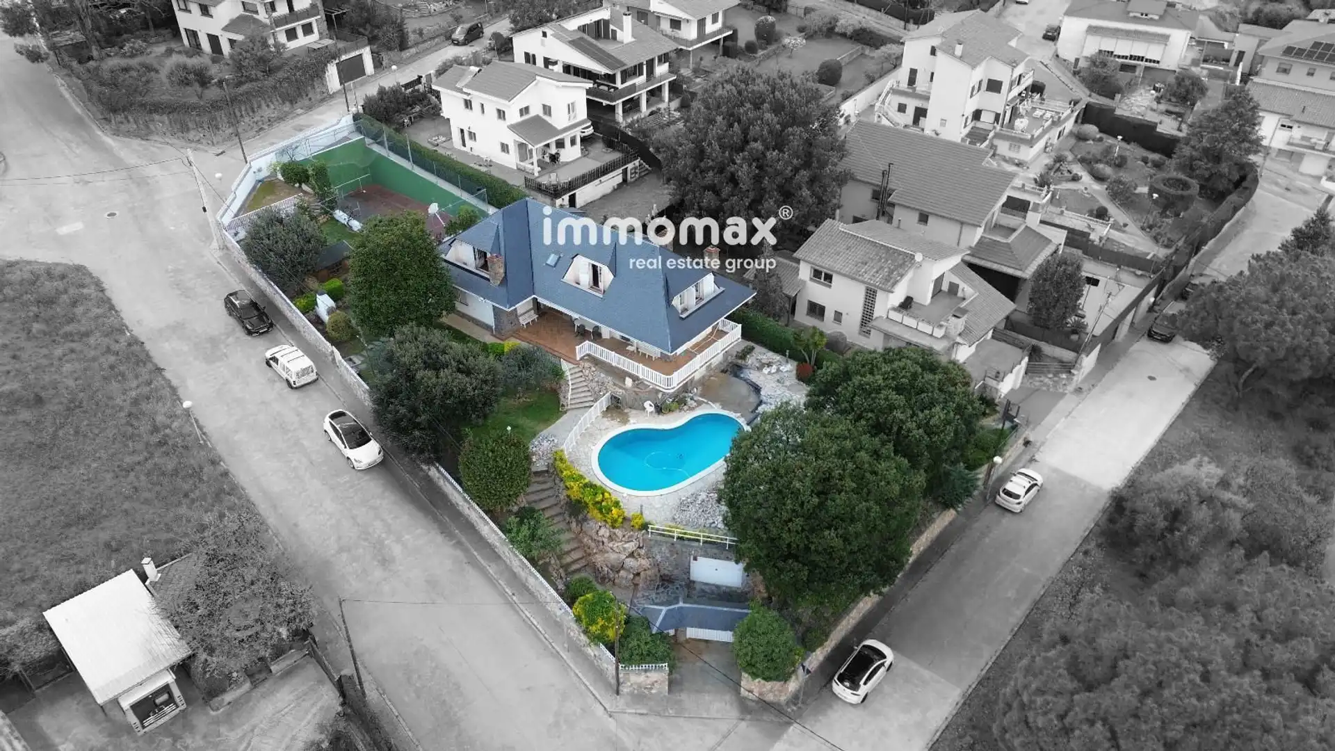 Exterior view of Houses for sale in Santa Eulàlia de Ronçana  with Heating, Private garden and Terrace