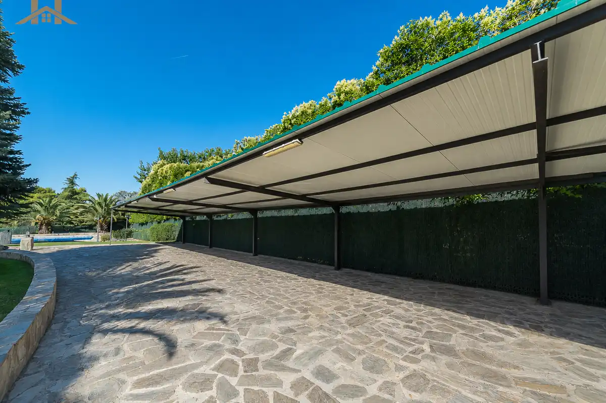 Terraza de Casa o chalet en venta en Villaviciosa de Odón con Aire acondicionado, Calefacción y Jardín privado