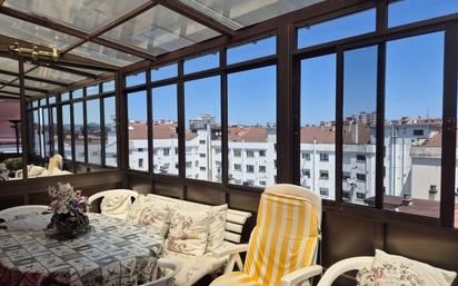 Terrace of Flat for sale in Gijón   with Terrace and Swimming Pool