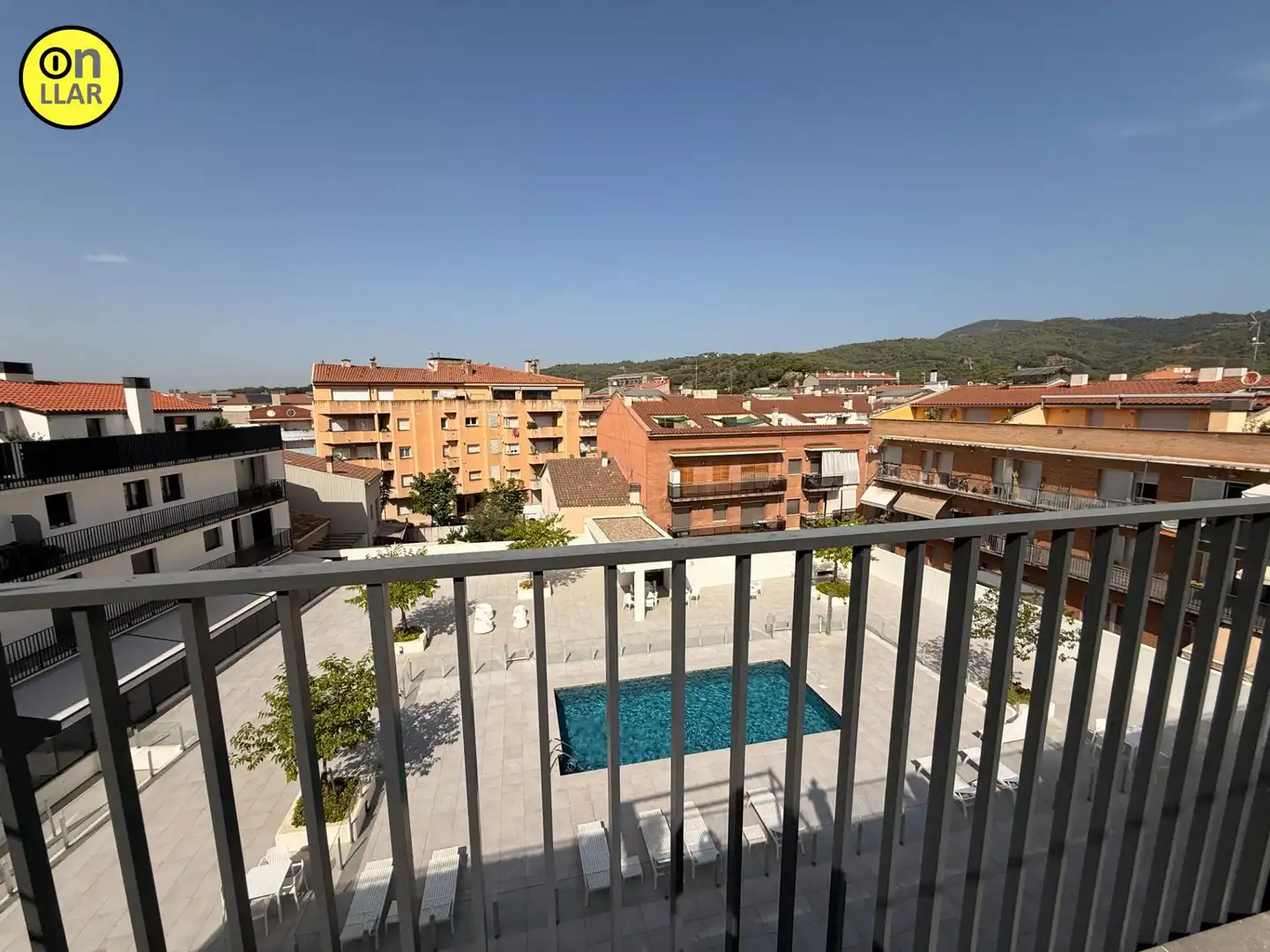 Vista exterior de Piso de alquiler en La Garriga con Parquet, Terraza y Trastero