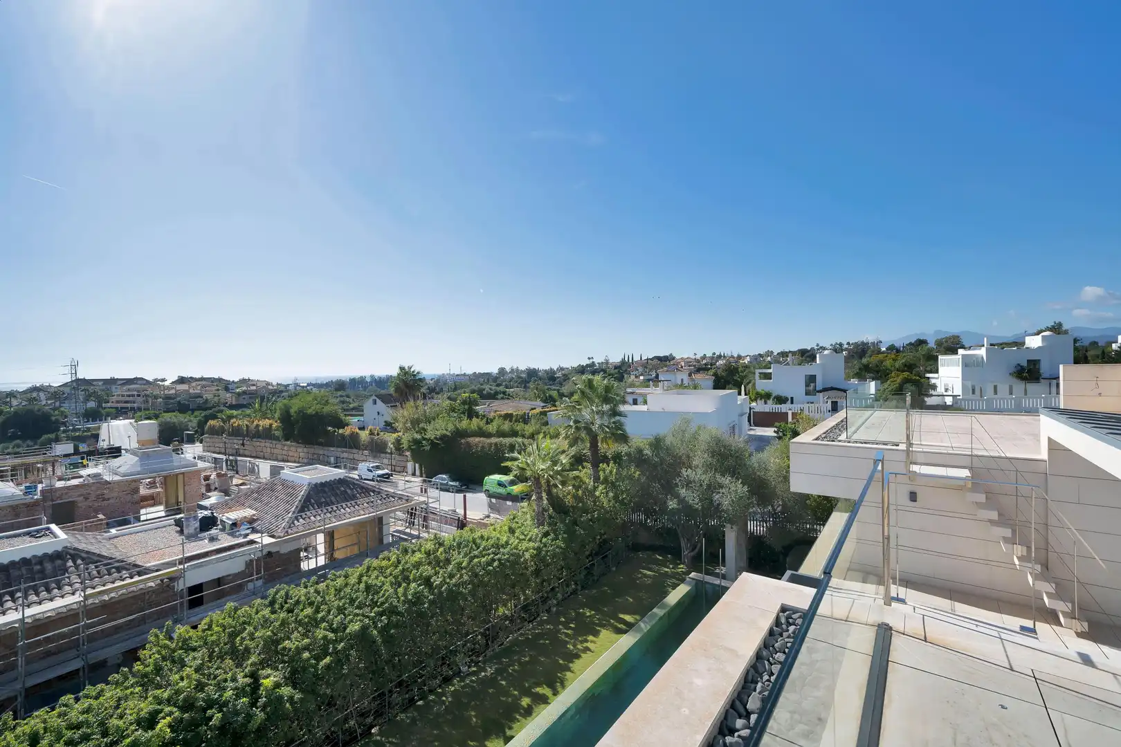 Terraza de Casa o chalet en venta en Marbella con Calefacción, Jardín privado y Terraza