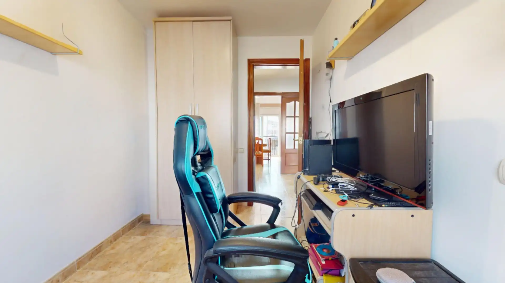 Sala de estar de Casa adosada en venta en Vilanova i la Geltrú con Calefacción y Terraza