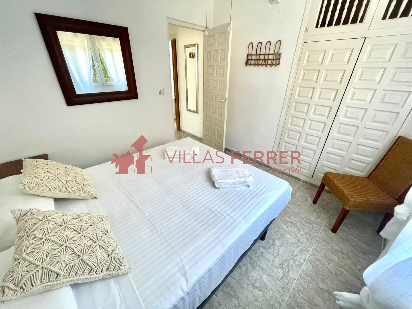 Bedroom of Houses for sale in Dénia  with Air Conditioner, Private garden and Terrace
