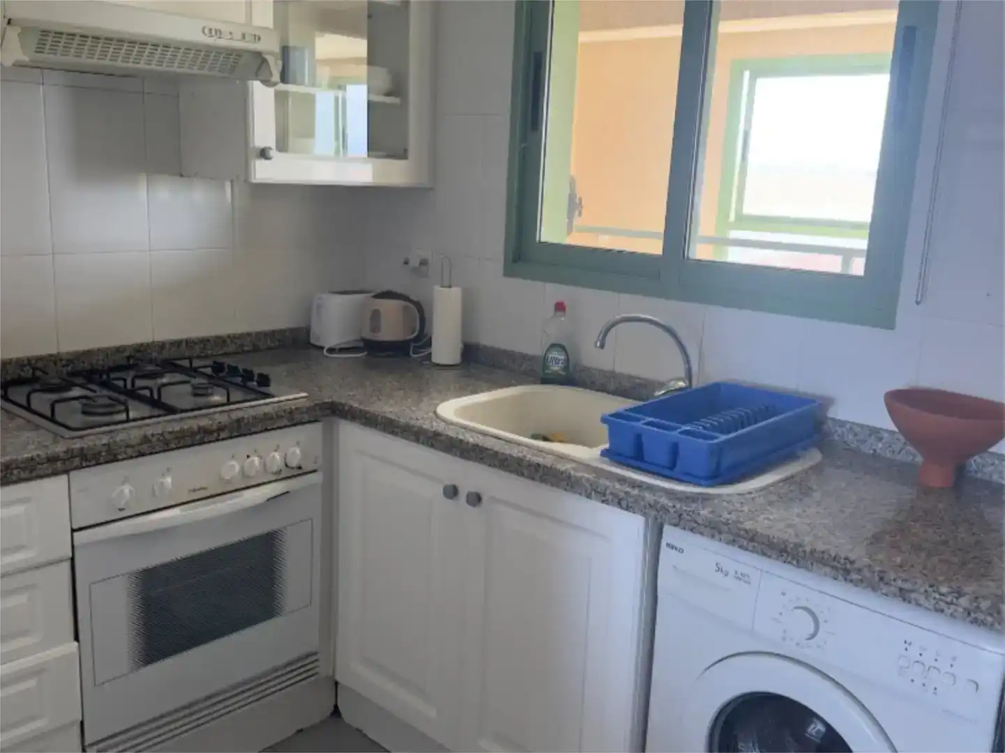 Kitchen of Flat for rent in Alboraya  with Air Conditioner, Swimming Pool and Balcony