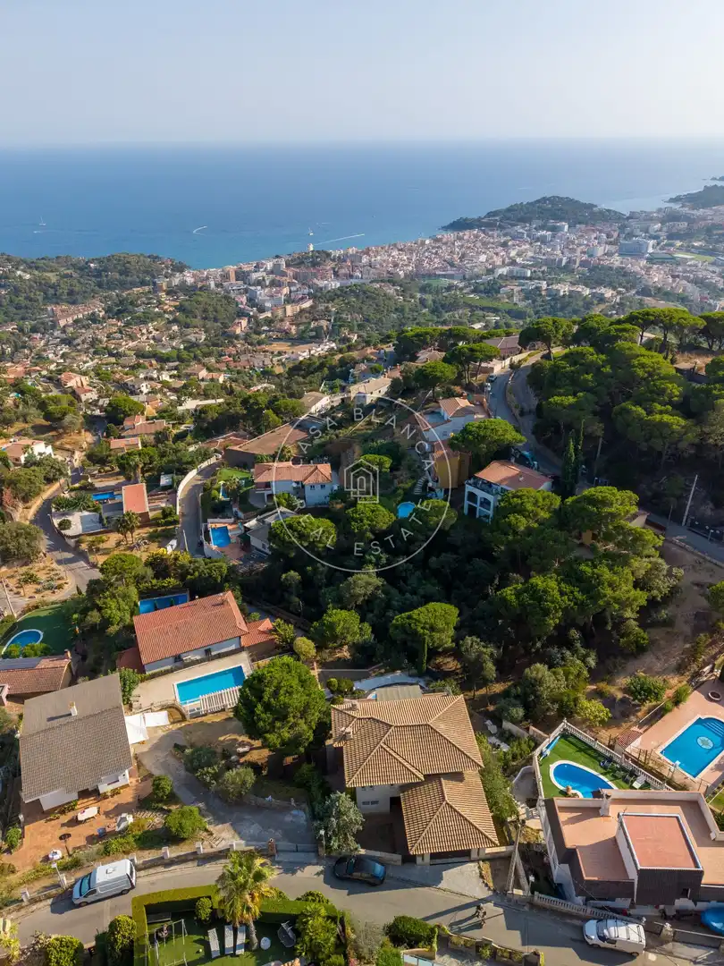 Vista exterior de Casa o chalet en venta en Lloret de Mar con Aire acondicionado, Calefacción y Jardín privado