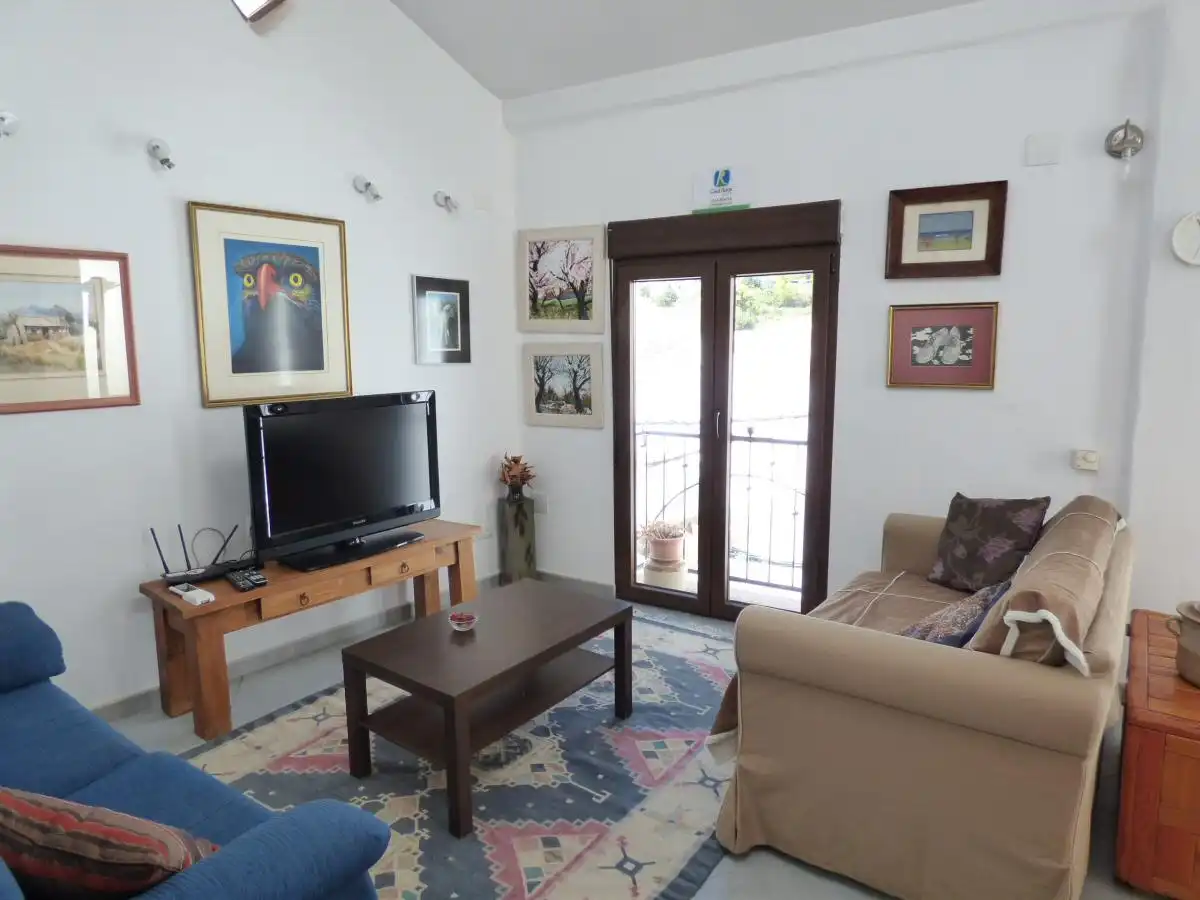 Sala de estar de Casa o chalet en venta en Canillas de Aceituno con Aire acondicionado, Terraza y Amueblado