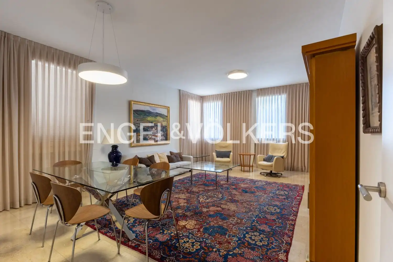 Sala de estar de Piso de alquiler en Valencia con Aire acondicionado, Calefacción y Amueblado