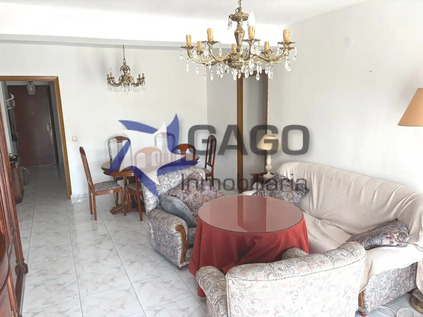 Living room of Flat for rent in Córdoba  with Air Conditioner, Heating and Furnished