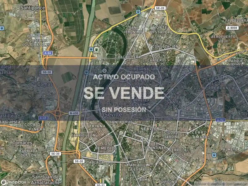 Exterior view of Flat for sale in Sevilla